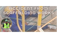 Accident from Scaffolding Works