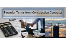 Financial Terms from Construction Contracts